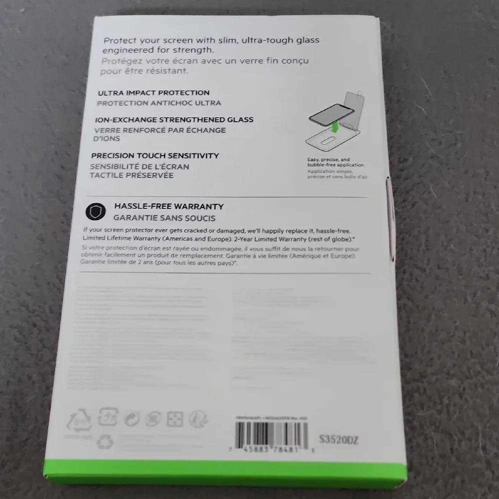 Belkin InvisiGlass Ultra Screen Protector for iPhone - Transparent
